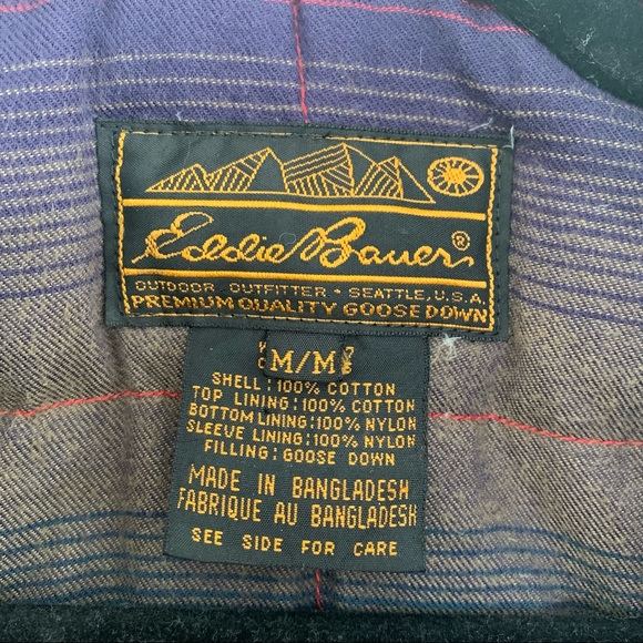 Vintage Eddie Bauer Goose Down Jacket - Picture 3 of 6